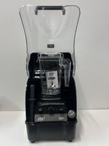JTC OmniBlend Blend 767 AQ Black with OmniShield I Reduces noise by 80% 7 Year Warranty Commercial Smoothie maker 3 HP motor Performance with a 1.5 Litre D Jug & Tamper Rod (Black)