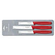 5.1111.3 - 3 Piece Paring Knife Set, 12cm - Red