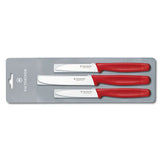 5.1111.3 - 3 Piece Paring Knife Set, 12cm - Red