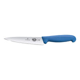 Victorinox Fibrox Cooks Carving Knife, Straight Edge 15cm - Blue