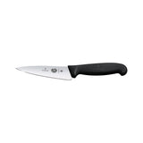 Victorinox Fibrox Cooks Carving Knife, Straight Edge 12cm - Black