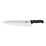 Victorinox Fibrox Cooks Carving Knife, Straight Edge 31cm - Black