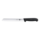 Victorinox Fibrox Bread Knife, Wavy Edge 21cm - Black