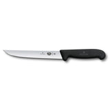 Victorinox Fibrox Carving Knife, Narrow 18cm - Black