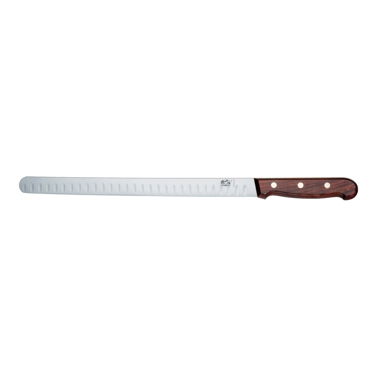 Victorinox Salmon Knife, Fluted Edge 30cm - Wood