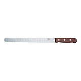 Victorinox Salmon Knife, Fluted Edge 30cm - Wood