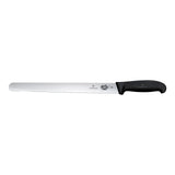 Slicing Knife, Round Wavy Edge 30cm - Black