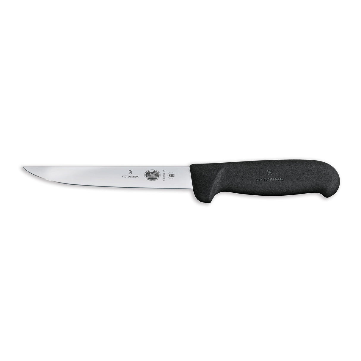 Victorinox Boning Knife, Straight Narrow 15cm - Black