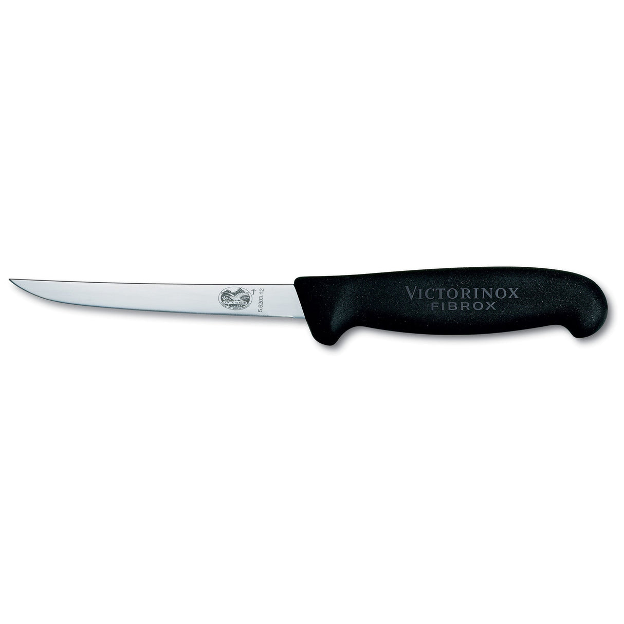 Victorinox Fibrox Boning Knife, Extra Narrow 12cm - Black