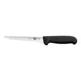 Victorinox Fibrox Boning Knife, Extra Narrow 12cm - Black