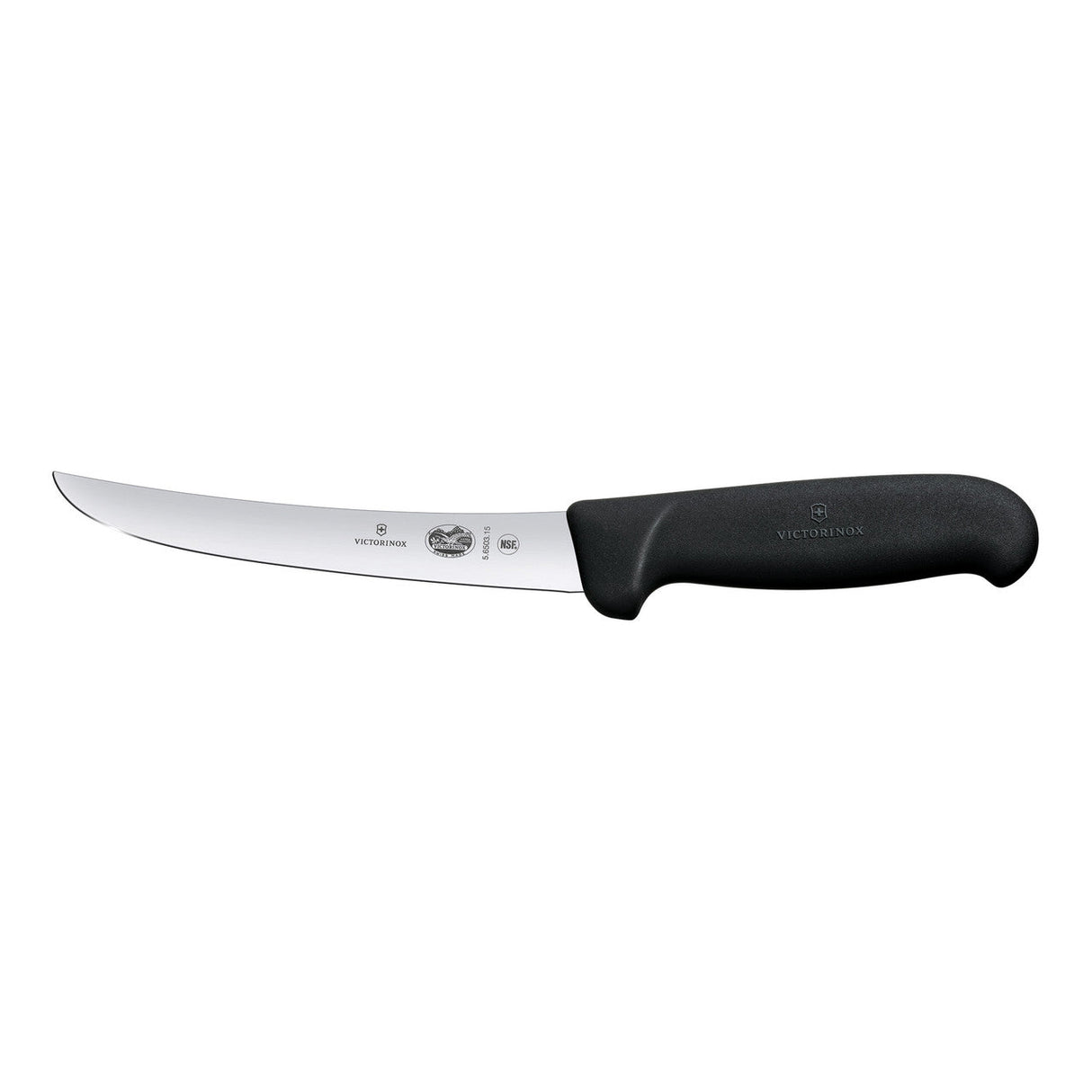 Boning Knife, Curved Wide 15cm - Black