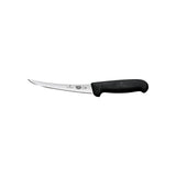 Victorinox Fibrox Boning Knife, Curved Narrow 12cm - Black