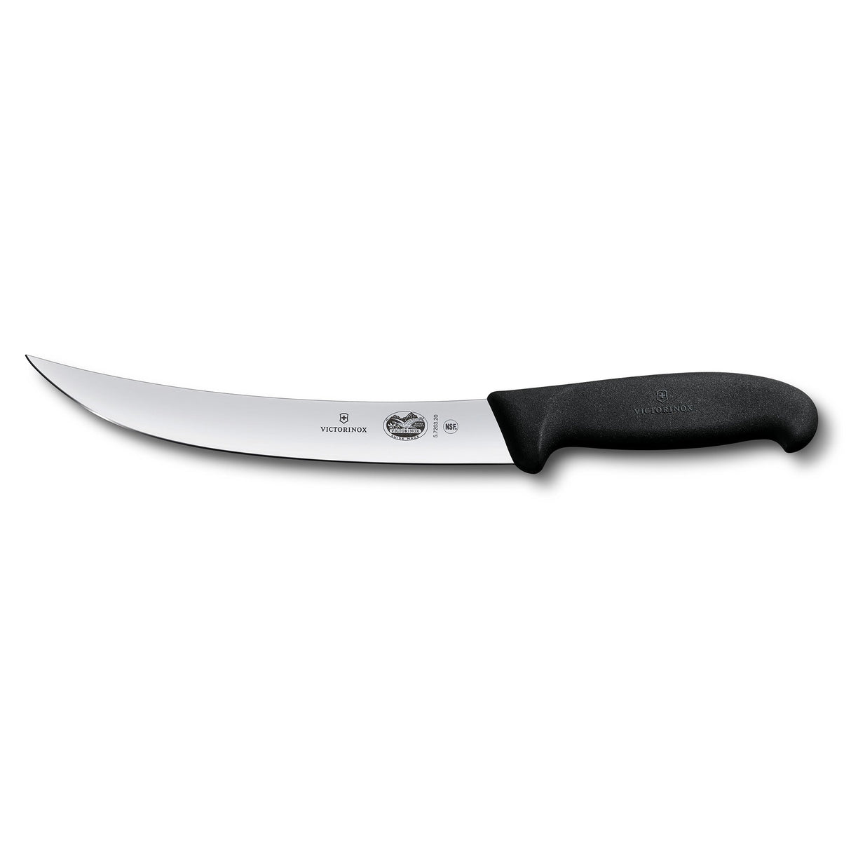 Victorinox Fibrox Breaking Knife, Curved Narrow 25cm - Black
