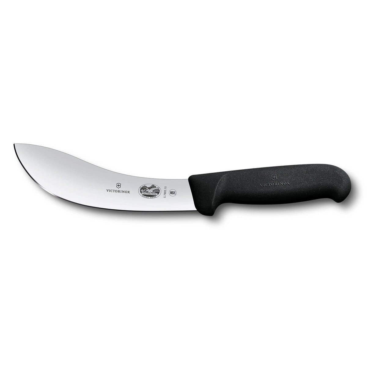 Victorinox Fibrox Skinning Knife, American Type 15cm - Black