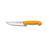 Victorinox Swibo Slaughter and Butchers Knife, Straight Back 16cm
