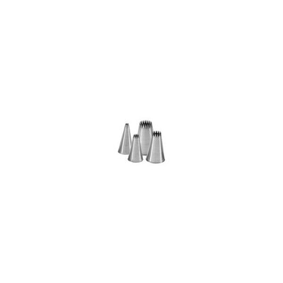 Trenton 10-Piece Stainless Steel Pastry Tube & Piping Tip Set (Multi-Style)