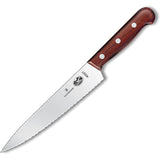 Cooks-Carving Knife , Straight Edge 19cm - Wood