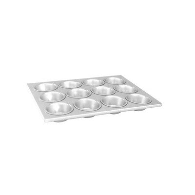 Trenton Commercial Aluminum Muffin & Cupcake Pan (12-Cup / 24-Cup Sizes)