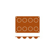 Silicon Mould-Bola | 8-Cup