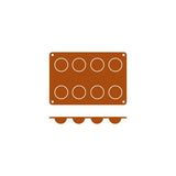 Silicon Mould-Bola | 8-Cup