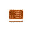 Silicon Mould-Bola | 24-Cup