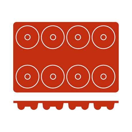 Silicon Mould-Savarin | 8-Cup