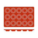 Frenti Tartaleta Tartlet Silicone Baking & Dessert Mould (Multi-Cup Sizes)