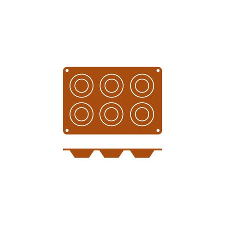 Silicon Mould-Tartaleta | 6-Cup