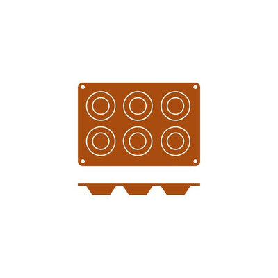 Frenti Tartaleta Tartlet Silicone Baking & Dessert Mould (Multi-Cup Sizes)