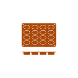 Frenti Oval Silicone Baking & Dessert Mould (9-Cup / 16-Cup Sizes)
