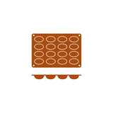 Silicon Mould-Oval | 16-Cup