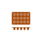 Silicon Mould-Mini Baba | 15-Cup