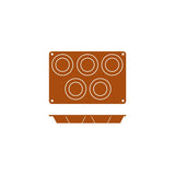 Silicon Mould-Muffin | 5-Cup