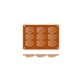 Frenti Madalena Madeleine Silicone Baking & Dessert Mould (9-Cup / 15-Cup Sizes)