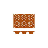 Frenti Silicone Specialty Baking & Dessert Mould (Brioche Fluted / Corazon Heart Styles)