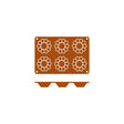 54635 - Silicon Mould-Brioche | 6-Cup