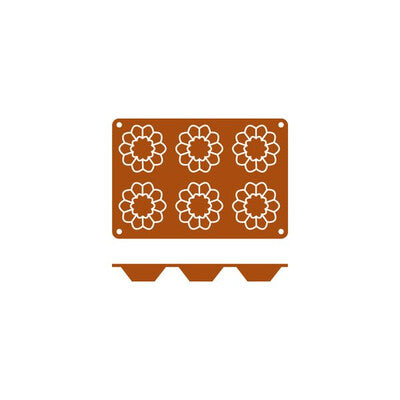 Frenti Silicone Specialty Baking & Dessert Mould (Brioche Fluted / Corazon Heart Styles)