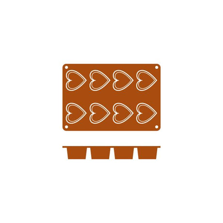 Silicon Mould-Corazon | 8-Cup