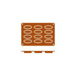 Silicon Mould-Barqueta | 12-Cup