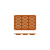 Silicon Mould-Barqueta | 12-Cup