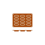 Frenti Barqueta Boat Shaped Silicone Baking & Dessert Mould (9-Cup / 12-Cup Sizes)