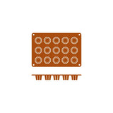 Silicon Mould-Octogono | 15-Cup