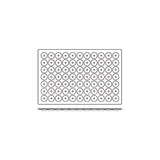 Silicon Mould-Mini Savarin, 77-Cup, Cup Size: 41X12Mm/12Ml