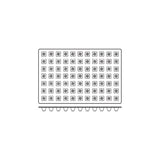 Silicon Mould-Mini Pyramid, 77-Cup, Cup Size: 28X28X25Mm/11Ml