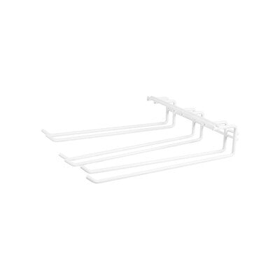 Trenton Under-Cabinet Stemware Glass Hanger Rack (Multi-Row, Size & Finish)