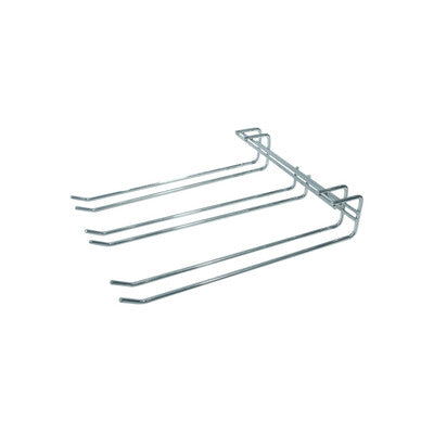 Trenton Under-Cabinet Stemware Glass Hanger Rack (Multi-Row, Size & Finish)