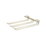 Trenton Under-Cabinet Stemware Glass Hanger Rack (Multi-Row, Size & Finish)