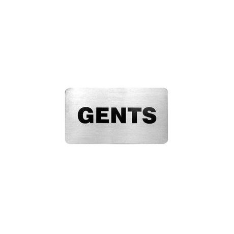 Wall Sign-S/S | Gents