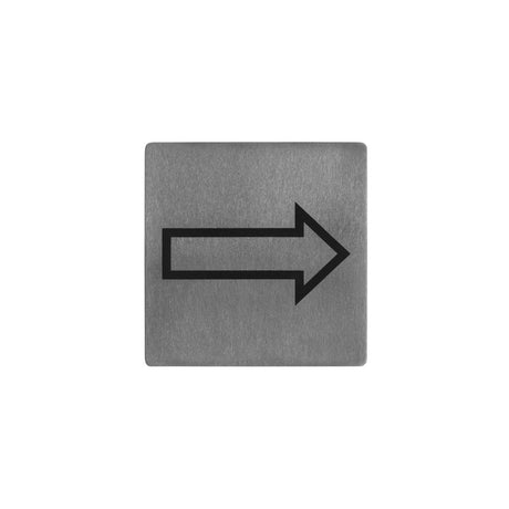 Wall Sign-S/S | Large | Arrow
