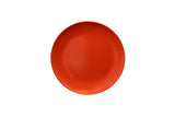 Single Colour Melamine Plate, 20cm - Orange